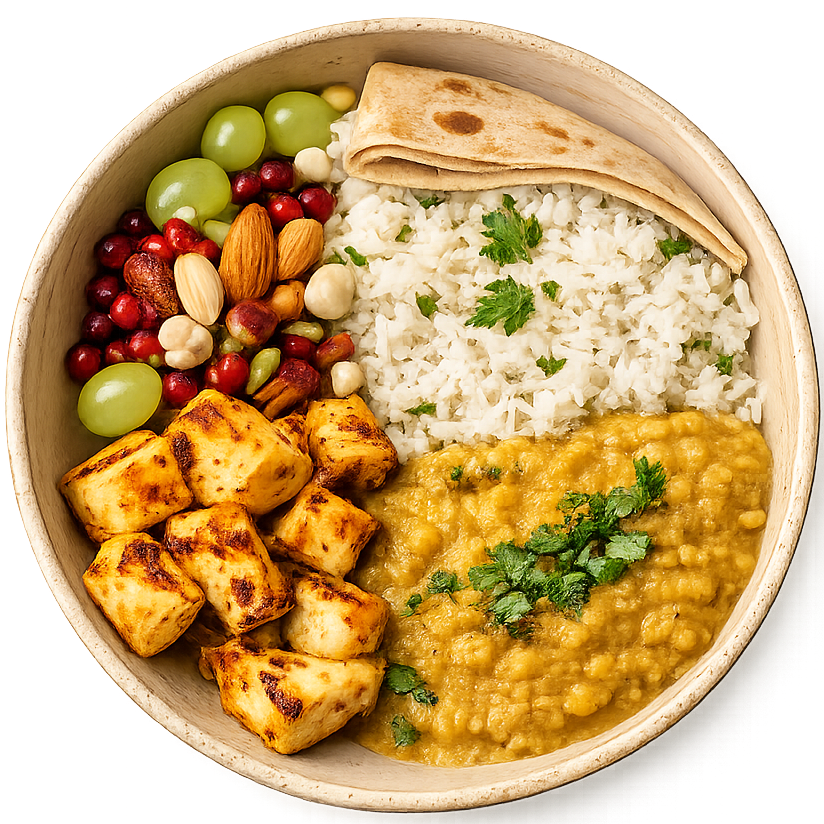 Vegetarian protein bowl